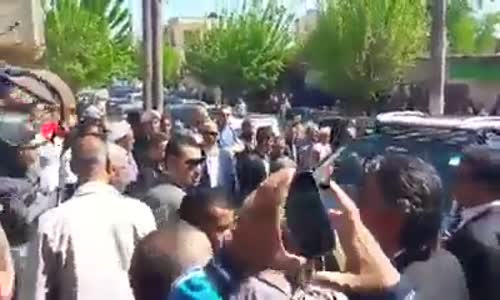 رشيد نكاز يصيح على وفد شكيب خليل اين العدالة الجزائرية 