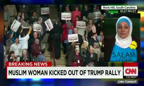 JEW & MUSLIM BOOTED from Trump Rally for Silent Protest Against Islamophobia