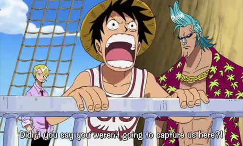 One piece_ Garp attacks luffy!