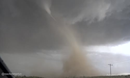 Extreme up-close video of tornado near Wray, CO!