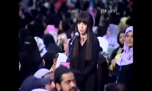 This Girl asks about leaving Islam  Listen to watch she hears