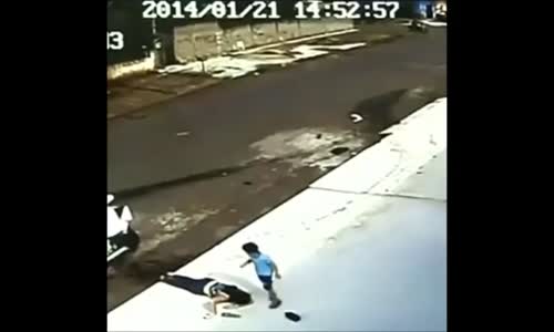 Child's Neck Run Over by A Car Miraculously he's okay