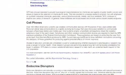 Cellphones linked to cancer 