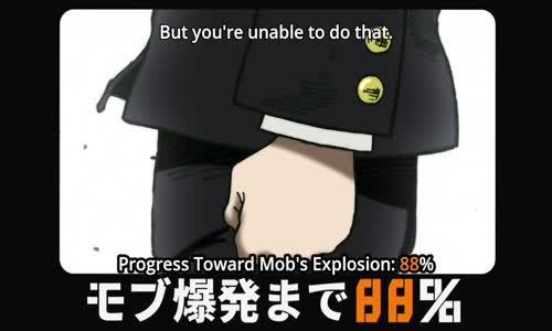 Mob explodes 100% vs Dimple - Full Fight _ Mob Psycho 100 