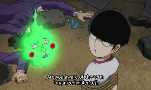 Teru vs Body Improvement Club & Tenga _ Mob Psycho 100 Ep 4 