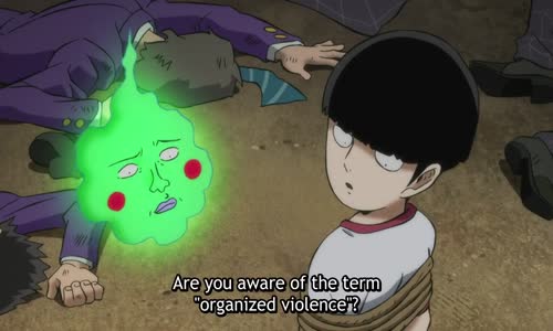 Teru vs Body Improvement Club & Tenga _ Mob Psycho 100 Ep 4 