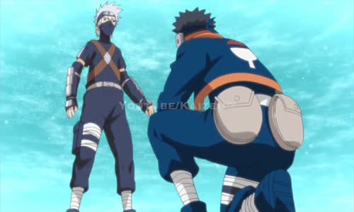 Obito gives Kakashi his Sharingan -(English Sub - Scene HD)