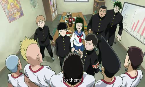 Mob joins to Body Improvement Club _ Mob Psycho 100 Ep 2 