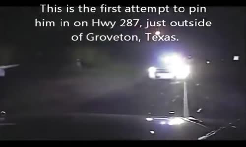 Dash And BodyCams Capture Wild Police Chase Texas 