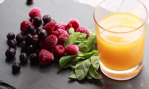 ‫  وصفة عصير البرتقال و التوت  Recipe Jus Orange Berry‬‎