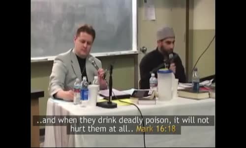 Christian refuses to Drink Poison Because Bible verses have been FORGED!!!