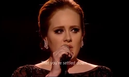 Adele - Someone like you  Live from Brit Awards 2011