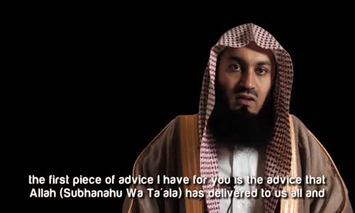 Advice To The Youth    Mufti Menk