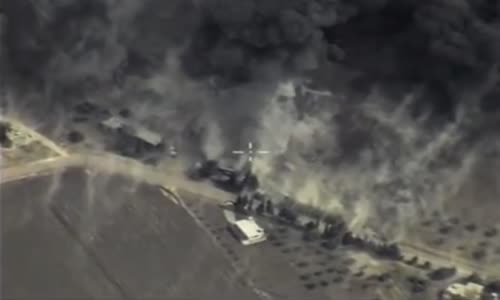 Russian airstrikes on ISIS in Syria 