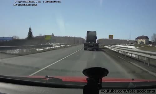 Horrific Fatal Head-on Truck Collision 