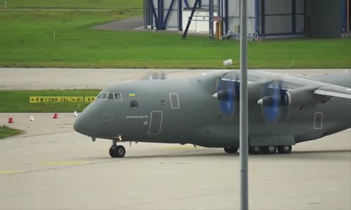 Antonov AN-70 - Ukrainian Medium Military Transport Aircraft  