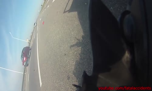 Horrific Fatal Motorbike Crash in Russia 