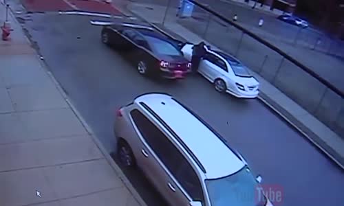 CCTV Shows Execution Style Shooting In Detroit 