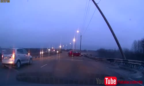 Karma Meets Speeding Driver 