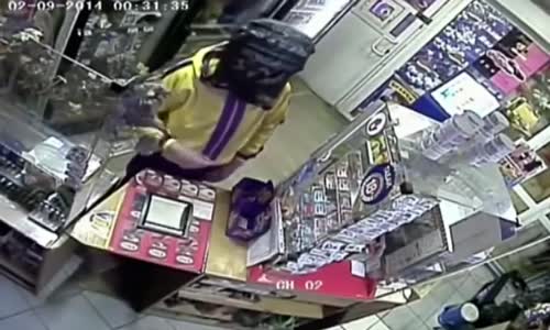 This Robber is too Clever for the Cameras 