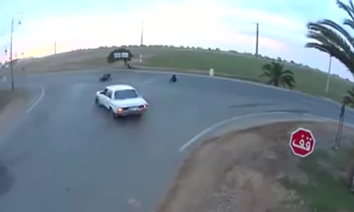 Hit & Run after U-Turn Fail 