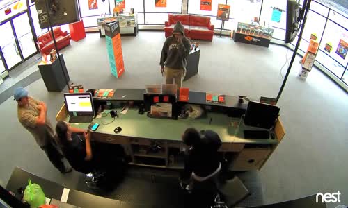 Robber Tells Customer To Keep His Money 