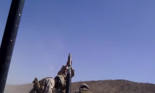 Marine Corps 120mm mortar cook off inside tube 