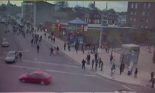 Newly Released Video Shows Eruption Of Baltimore Riot 