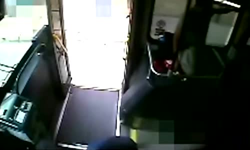 Crazy man fatally shot by police on bus 