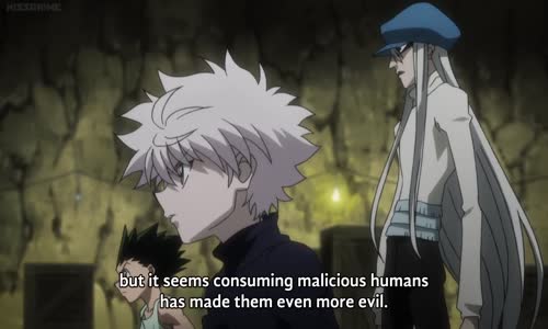 killua(snake awakens) vs chimera ant HD 