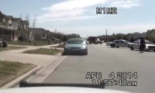 Killeen Police Dashcam Video Shows Officer Shooting Suspect 