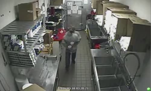 Hungry 'Hamburglar' breaks into Five Guys 