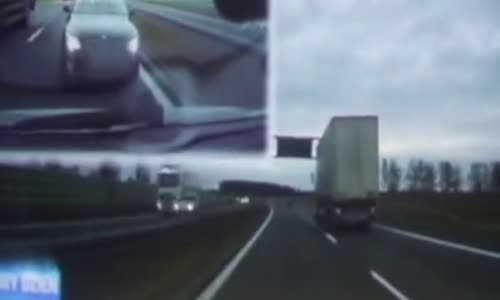 Brake checking BMW driver causes massive crash 