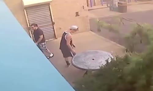 Tough Kid Decides To Take A Piss During Failed Burglary 