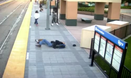 White Navy Veteran Beaten by Black Youth at Trolley Station 