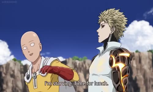 One Punch Man (Saitama vs Genos HD) Part (33) 