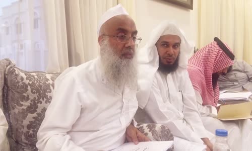 ‫قراءة شيخنا المسند الشيخ المفتي شبير أحمد المظاهري  سورة الصف‬‎ 