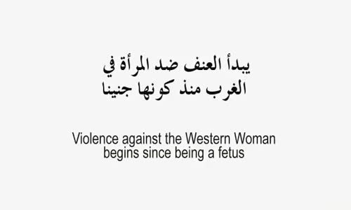 العنف ضد المرأة الغربية #أمريكا أنموذجا