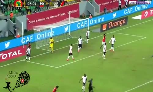 ملخص مباراة مصر واوغندا 1-0 كامل ( كاس امم افريقيا 2017 ) HD