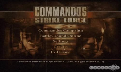 Commandos strike force soundtrack (main menu)