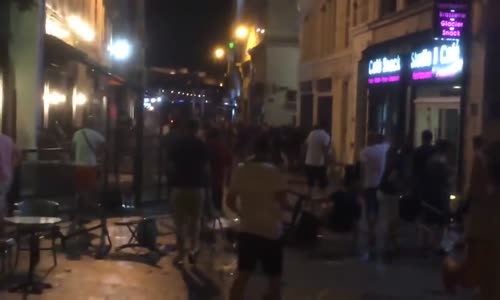 Violence Marseille England Russia Hooligans Riot Clash Attacks in a Pub Euro 2016