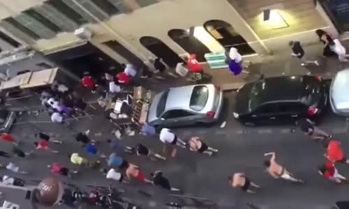 England fans in fresh clashes with riot police in Marseille