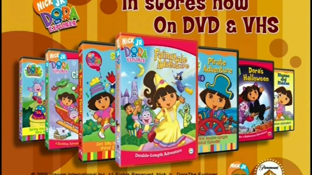 Dora the Explorer Pirate Adventure &amp;amp; Fairlytail Adventure promo