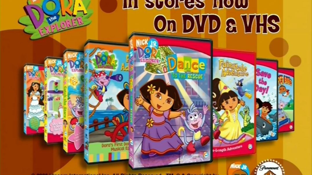 Dora the Explorer VHSDVD trailer (2005-2007)
